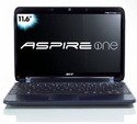 Acer Aspire One AO751h-1192 11.6-Inch Blue Netbook - 7 Hour Battery Life