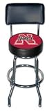 Nebraska Cornhuskers Bar Stool with Back Rest