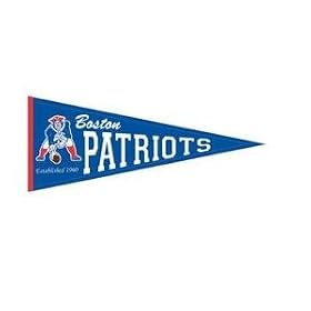 New England Patriots Throwback Wool Blend Pennant