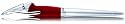 Yoropen Executive Pen, Red Grip,Black Ink