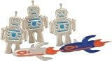 Eyelet Outlet Brads Space 12/Pkg QBRD-7753; 3 Items/Order