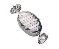 JB Silverware Silver Sweet/ Pill Box 2 Tone