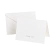 Jean M. Thank You Notecard Set - White