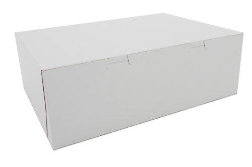 Southern Champion Tray 1027 Clay Coated Kraft Paperboard White Non Window Sheet Cake and Utility Box, 15