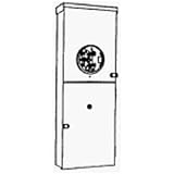 G E Industrial System #TSM420CSCU GE200A MeterLoad Center