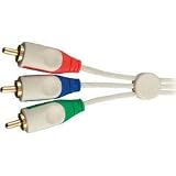 RCA - RCA 7' Flat Panel Component Video Cable