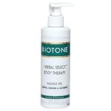 Biotone Herbal Select Body Therapy Massage Oil 8 oz.