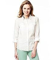 Pure Linen Classic Collar Dashdot Shirt