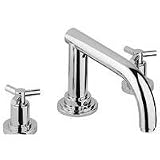 Grohe Atrio Roman Tub Filler w/ Trio Spoke Handles - 25048-18033/25048