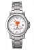 Clemson Tigers NCAA Palmetto Men's Chrome Varsity Watch with Stainless Steel Strap