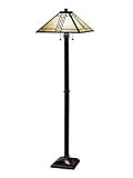 Dale Tiffany Noir Mission Floor Lamp