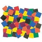 (Price/PK)Doublecolor Mosaic Squares, 3/8