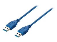 EQUIP USB 3.0 Kabel A->A 3m S/S blau Preisvergleich