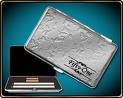 Smoke 51 Electronic Cigarette Carrying Case-silver Leaf