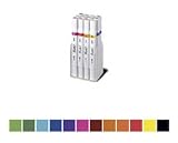 Eigenschaften Shinhan / Touch Brush Marker 12er Set Main Colours