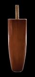 4 Hardwood BED LEG with a Walnut Finish [CAPITOL CITY LUMBER]