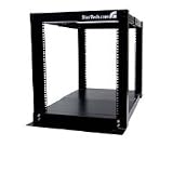 Startech.com 12U Adjustable 4 Post Server Equipment Open Frame Rack Cabinet