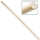 6 Foot Wax Wood Staff
