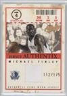 2004-05 Fleer Authentix Jerseys #17 - Michael Finley/175