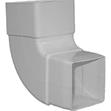 Genova #RW209 White 90 DEG DNSPT Elbow