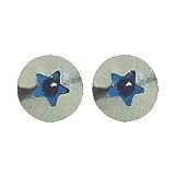 925 Sterling Silver Evil Eye Earrings