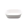 Kitchen Craft White Porcelain Serving Dish - Medium- 20.7cm x 18.8cm x 5cm