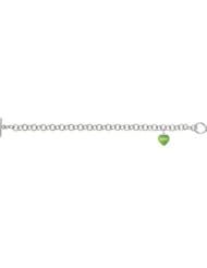 Sweethearts® Enamel Heart Charm Bracelet Sterling Silver " Xoxo " 85511