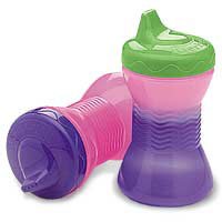 Gerber Fun Grips Color Change Spill-Proof Cup - 2 , 7 Oz