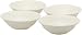 Red Vanilla Pure Vanilla Bone China Cereal Bowls, Set of 4