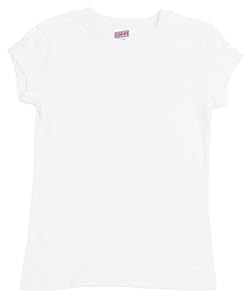 Soffe Girls 7-16 Tissue T-Shirt,White,L (12/14)