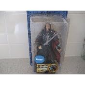 LORD OF THE RINGS RETURN OF THE KING TRILOGY FIGURE Super Poseable Aragorn with Electronic sound base.