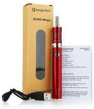 Red 1900mAh EVOD Mega Starter Kit with Charger 100% AUTHENTIC