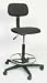 Dakota Designs 1FAV3 Drafting Stool, 24-34 In H, Black