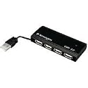 Kensington PocketHUB Mini USB 2.0 - Hub - 4 ports - USB