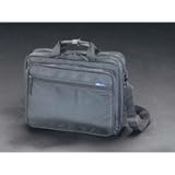 ESCO (エスコ) 410x125x310mm ビジネスバッグ(黒) EA927AG-25B