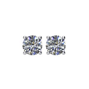 Genuine IceCarats Designer Jewelry Gift 14K White Gold 4 Prng Light Wire Basket. 1/3Si2-3 4 Prng Light Wire Basket In 14K White Gold