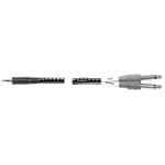 SAVE $1 - HOSA CMP159 Stereo Mini Male to Phone Y-Cable -10 Feet $9.95