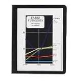 ESS5354005X - Extra-Wide Report Covers, 1/2 Cap, 11x8-1/2, 25/BX, Black