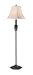 Isaiah Dark Walnut Floor Lamp