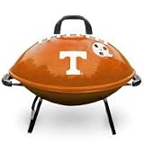 University of Tennessee Volunteers Football Barbecue Grill BBQ Tailgate College Gift NCAA UT Christmas Holiday Birthday Vols camp charcoal