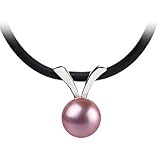 Brooke Lavender 7-8mm AA Freshwater Sterling Silver Pearl Pendant