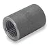 Industrial Grade 1MNA4 Coupling, 3/4 In, Threaded, Black Steel