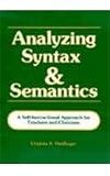 Analyzing Syntax  Semantics Textbook