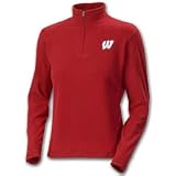 Wisconsin Badgers Columbia Women's Fleece Sweatshirts - 1/2 Zipper