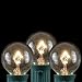 Novelty Lights, Inc. G50 Globe Shaped Christmas Replacement Bulbs, Clear, 25 Pack
