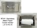 RCS Stainless Steel Access Paper Towel Holder for Outdoor Kitchens
