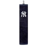 New York Yankees MLB Embroidered Tri-Fold Golf Towel (16"x26")