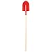 Children's Toy Gardening Tools: Kid Sized Metal Miner Shovel 29.5" Red, made in Sweden by NYBY