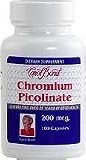 Carol Bond's Chromium Picolinate, 200 Mg (A Trace Mineral That Helps in Controlling Type 2 Diabetes) 100 Capsules