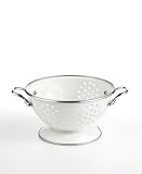 Martha Stewart Collection White Colander, 1.5 Qt.